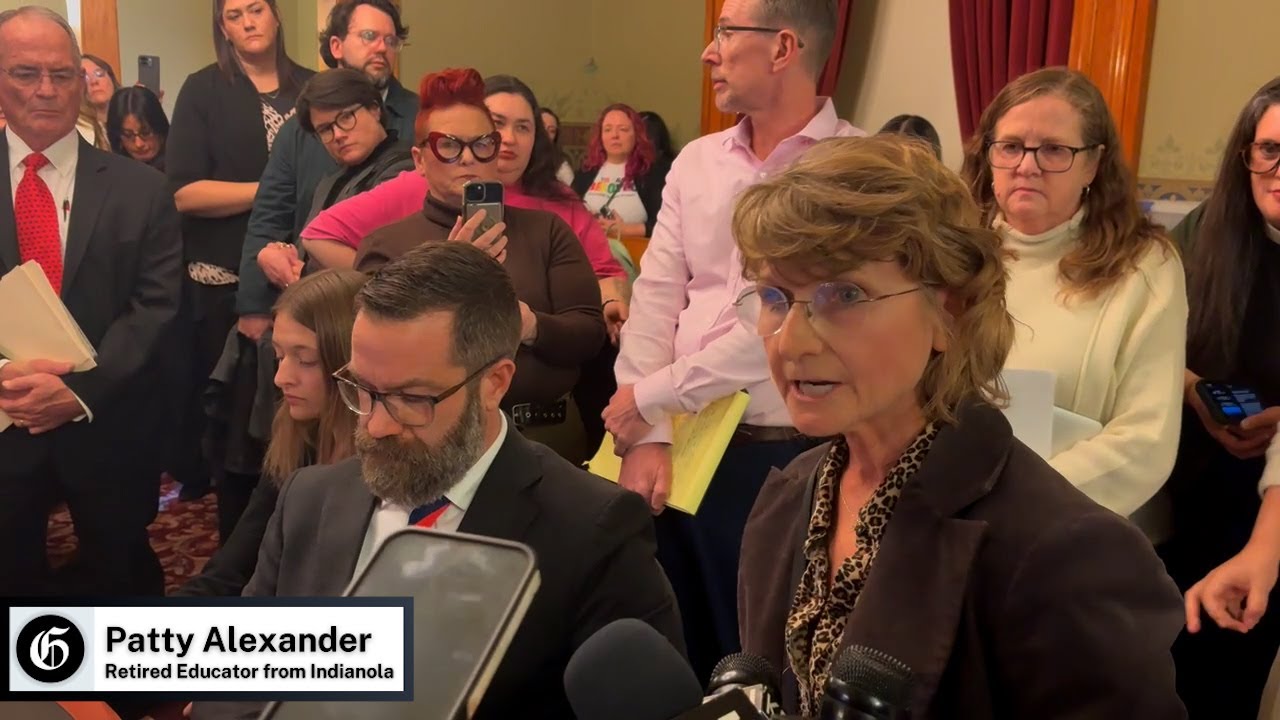 Iowans speak about bill that would remove "gender theory" from high school classrooms