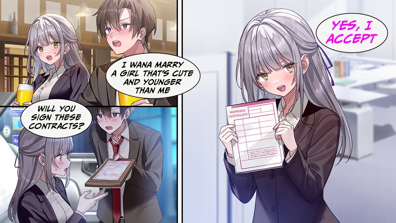 [Manga Dub] I got drunk the night before and accidentally handed her the wrong papers, and...