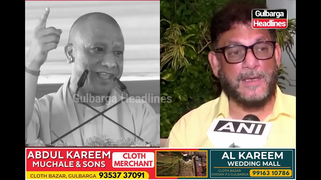 Waris Pathan hit back strongly at CM Yogi Adityanath's Cow remark.
