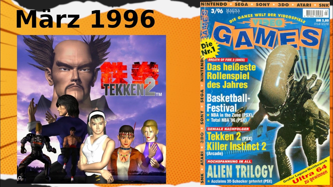 So waren Retrospiele im Jahre 1996 - M&auml;rz vor 30 Jahren - eine Zeitreise