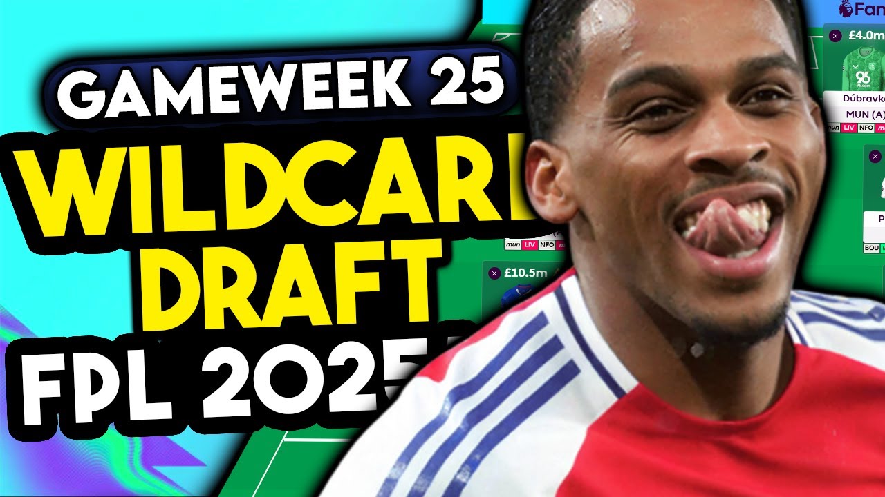 Вайлдкард в 25-м туре Fantasy Premier League | Лучшая команда с вайлдкардом на 25-й тур | Советы ...