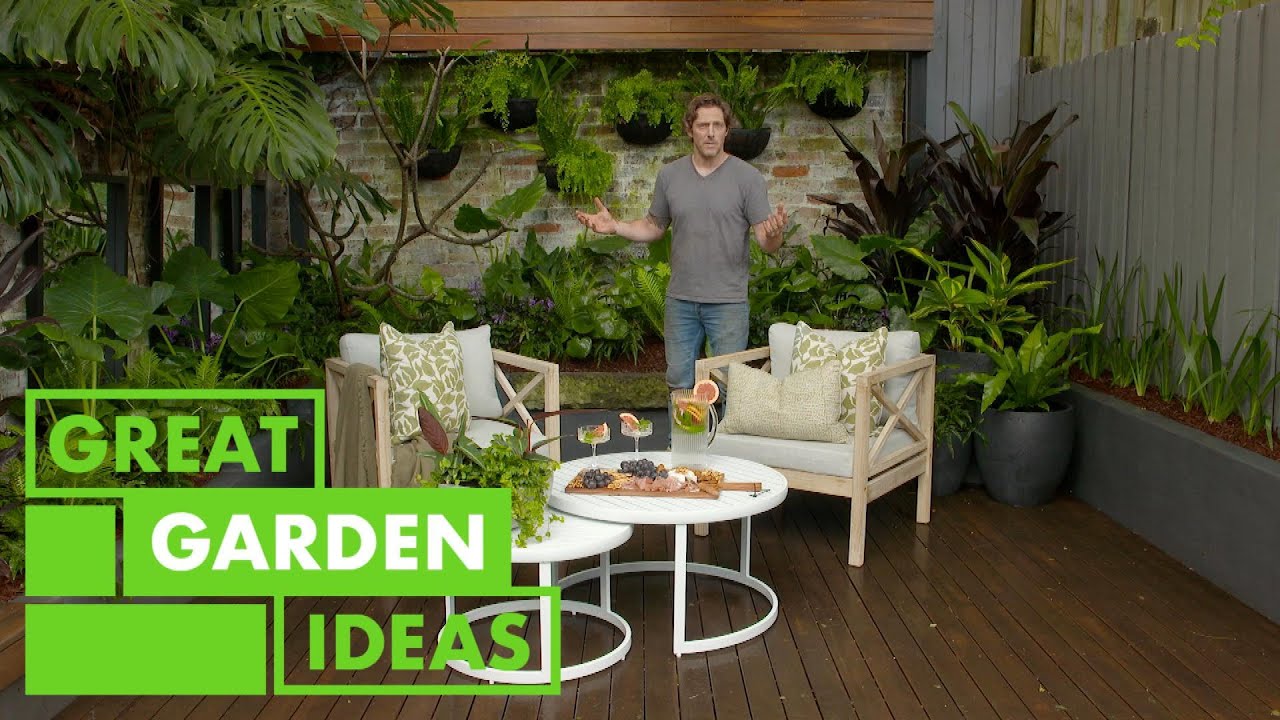 How to Makeover a Courtyard | GARDEN | Great Home Ideas
