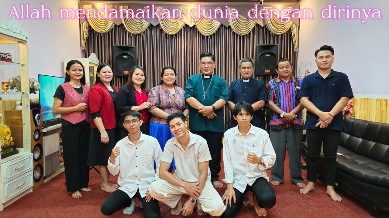 Allah mendamaikan dunia dengan dirinya