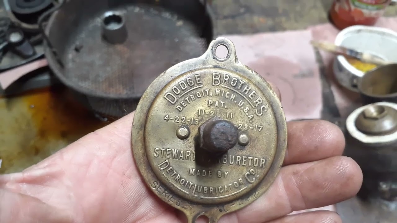 1924 Dodge Carburetor Work