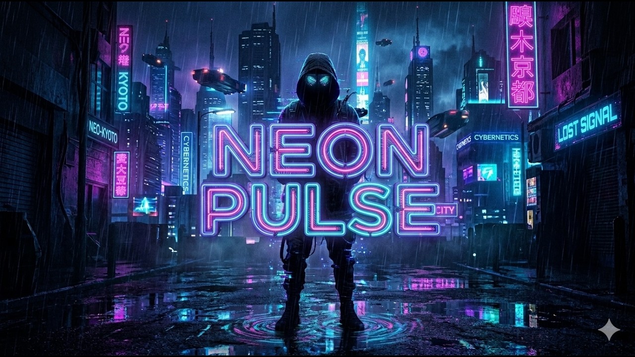 ✨ [Full Song] Neon Pulse (Lyrics) | Cyberpunk Electronic Song (Official)