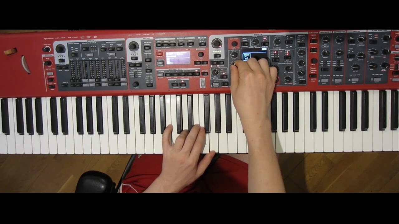 Rosanna - keyboard solo tutorial