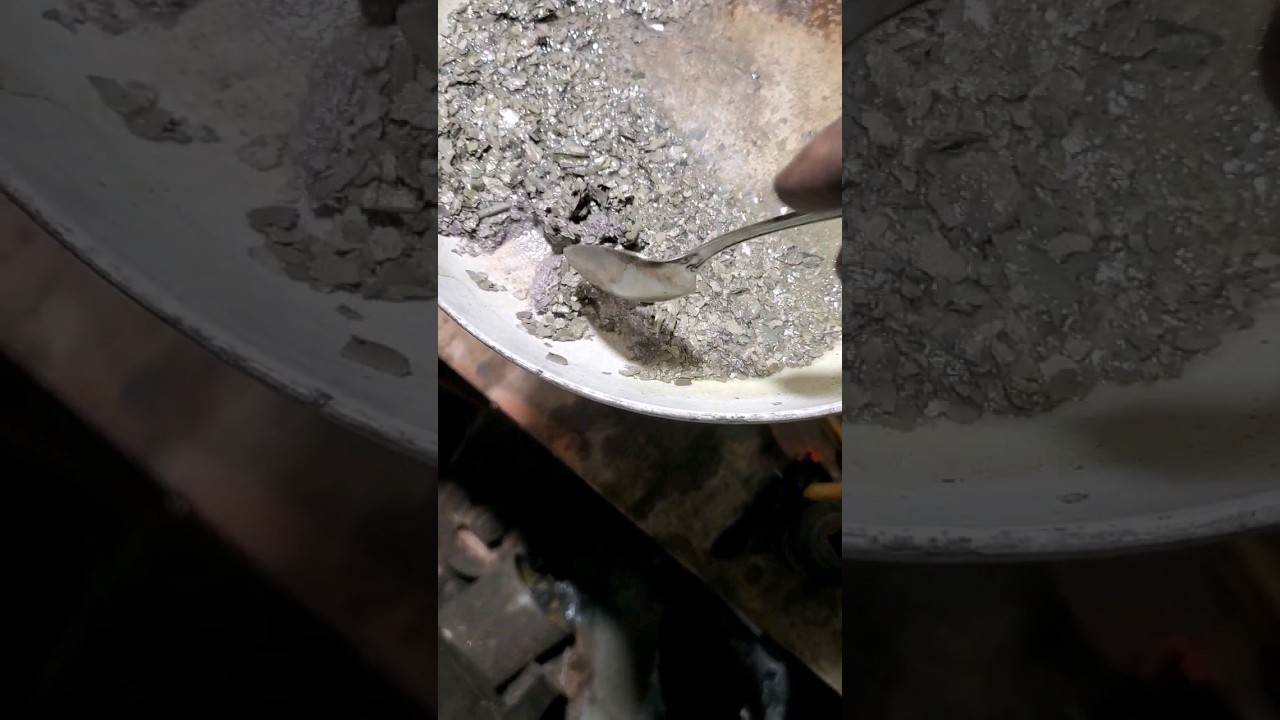Operation Silver Recovery test yield #silverrecovery #silverplate #electrolysis
