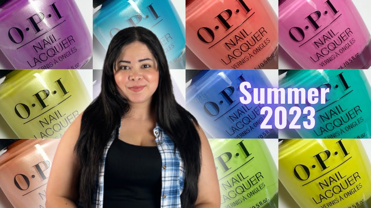OPI Summer Make The Rules Summer 2023 Collection - Janixa - Nail Lacquer Therapy