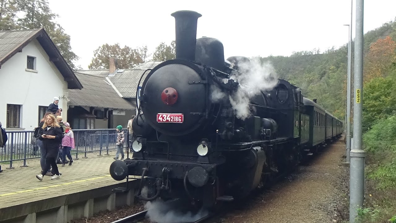 Párou Posázavím do Týnce nad Sázavou 12.10.2025