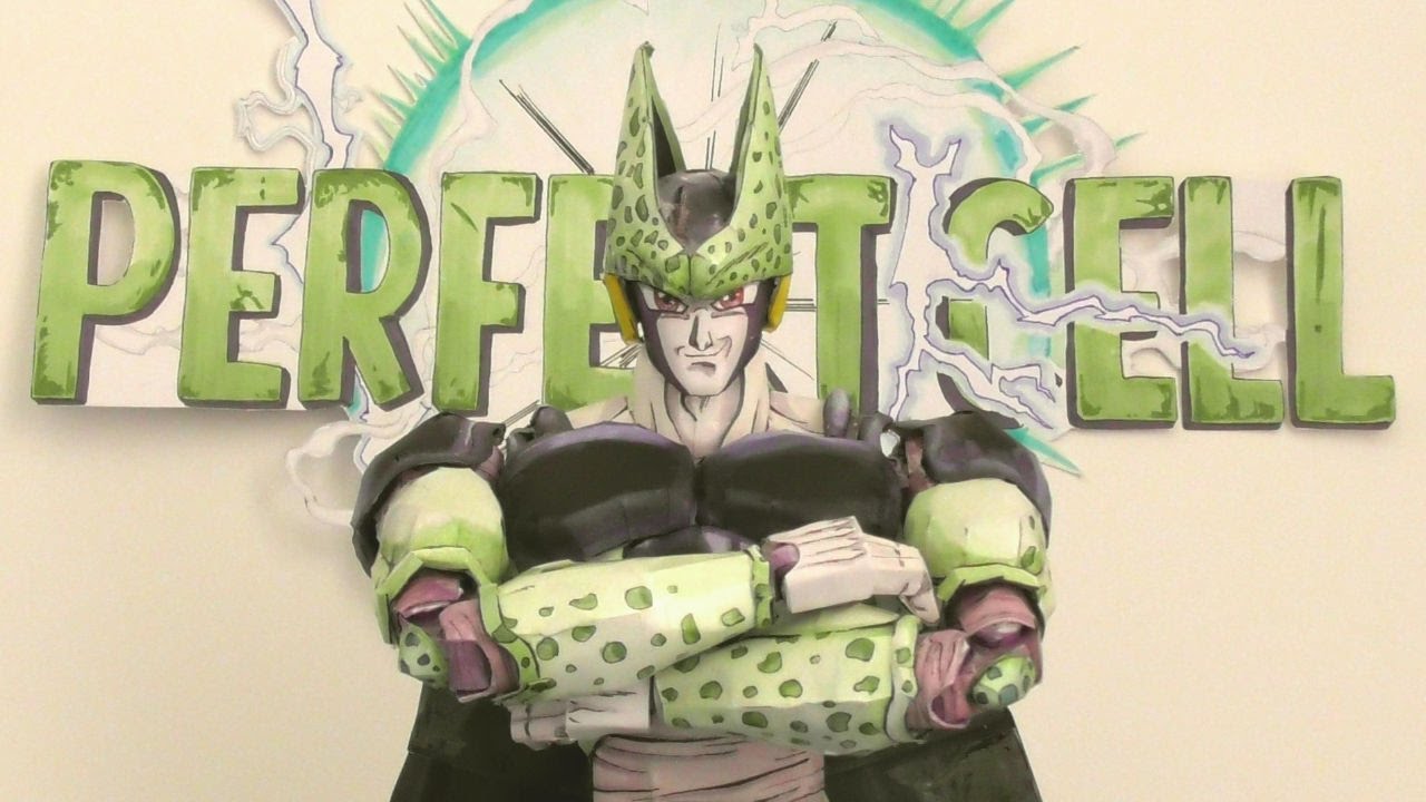 PERFECT Cell! - Dragon Ball Z Paper Action Figure
