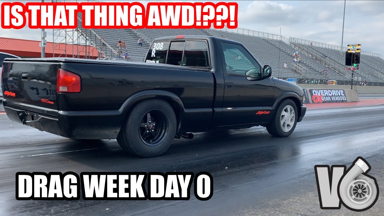 2021 Drag Week Testing - Turbo 4.3L GMC Synoma