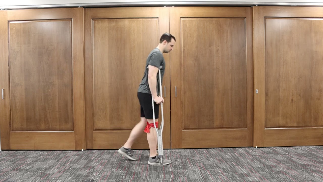 DPTD741 Gait Pattern, Axillary Crutches