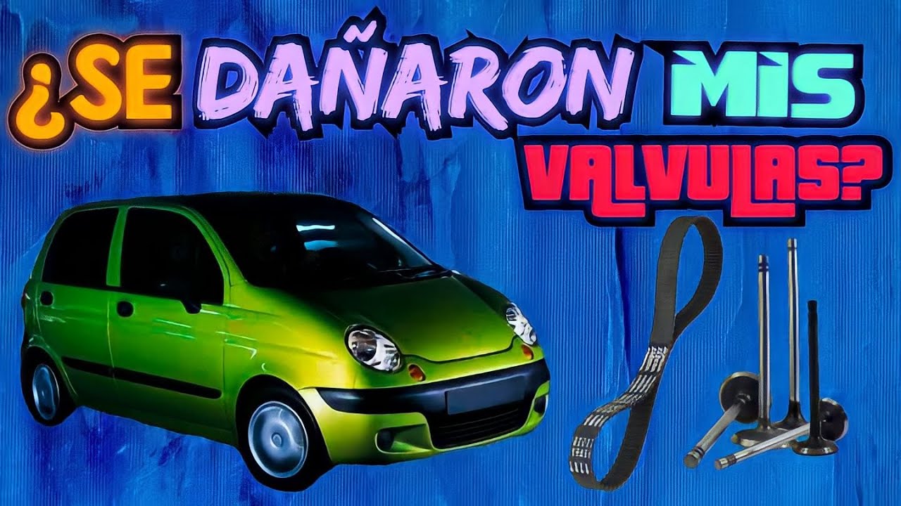 😰REALIZA PRUEBA DE VALVULAS DOBLADAS POR BANDA DE DISTRIBUCION ROTA en Matiz ¡Y AUTOS 4 CILINDROS!😰