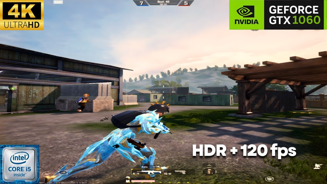 Can GTX 1060 Run BGMI at 120 FPS with ULTRA HD on  i5 9600k? #bgmi  #bgmiemulator