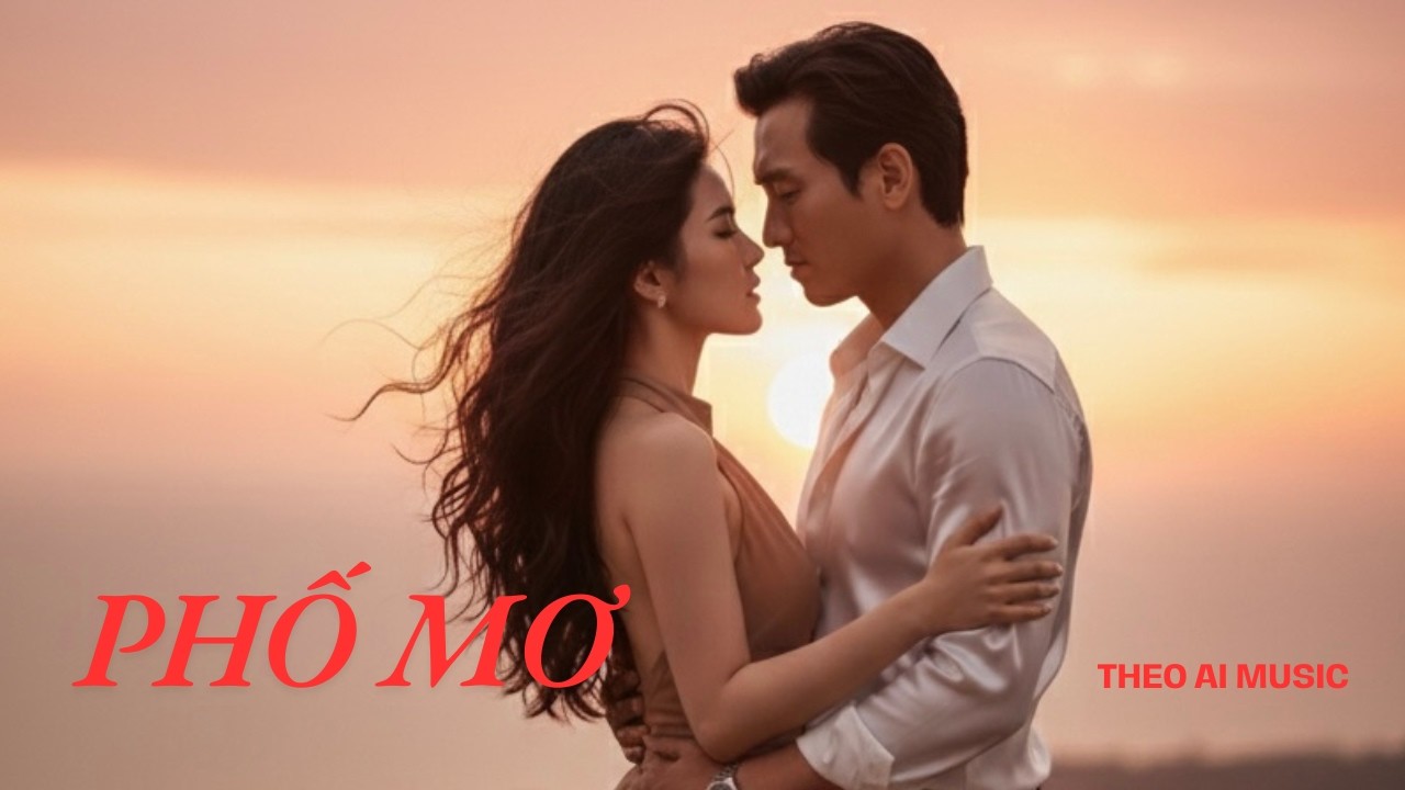 PHỐ MƠ | Bài hát song ca thật trữ tình | Lyrics NGUYỄN XUÂN HÀ | THEO AI MUSIC