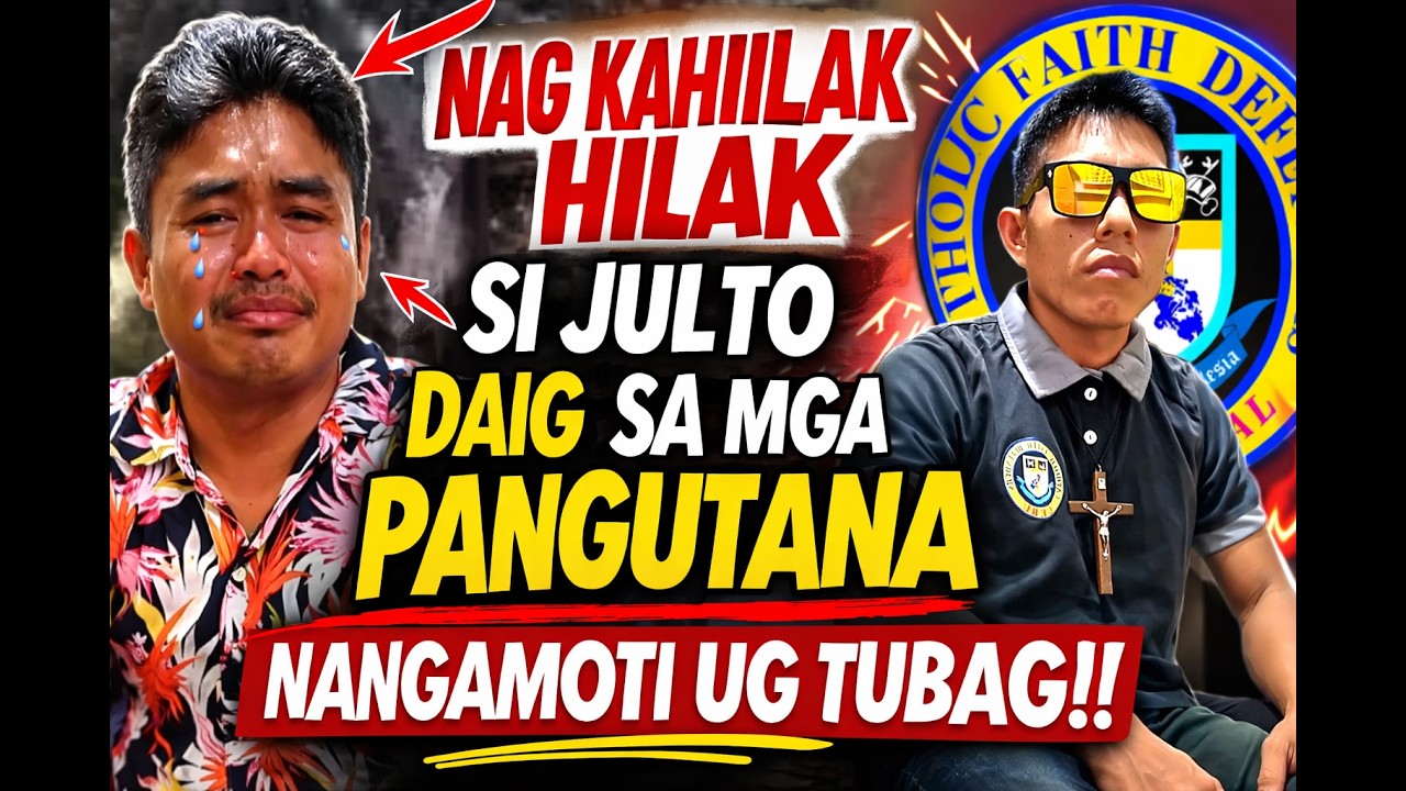 NAG KAHILAK HILAK SI JULTO DAIG SA MGA PANGUTANA NANGAMOTI UG TUBAG!!