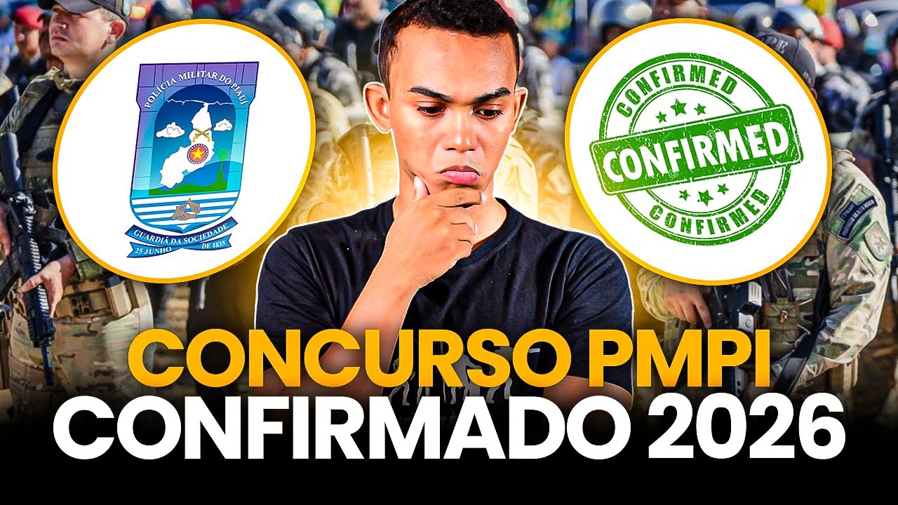 CONCURSO PMPI: GOVERNADOR ASSINA DECRETO E AUTORIZA 1.000 VAGAS!