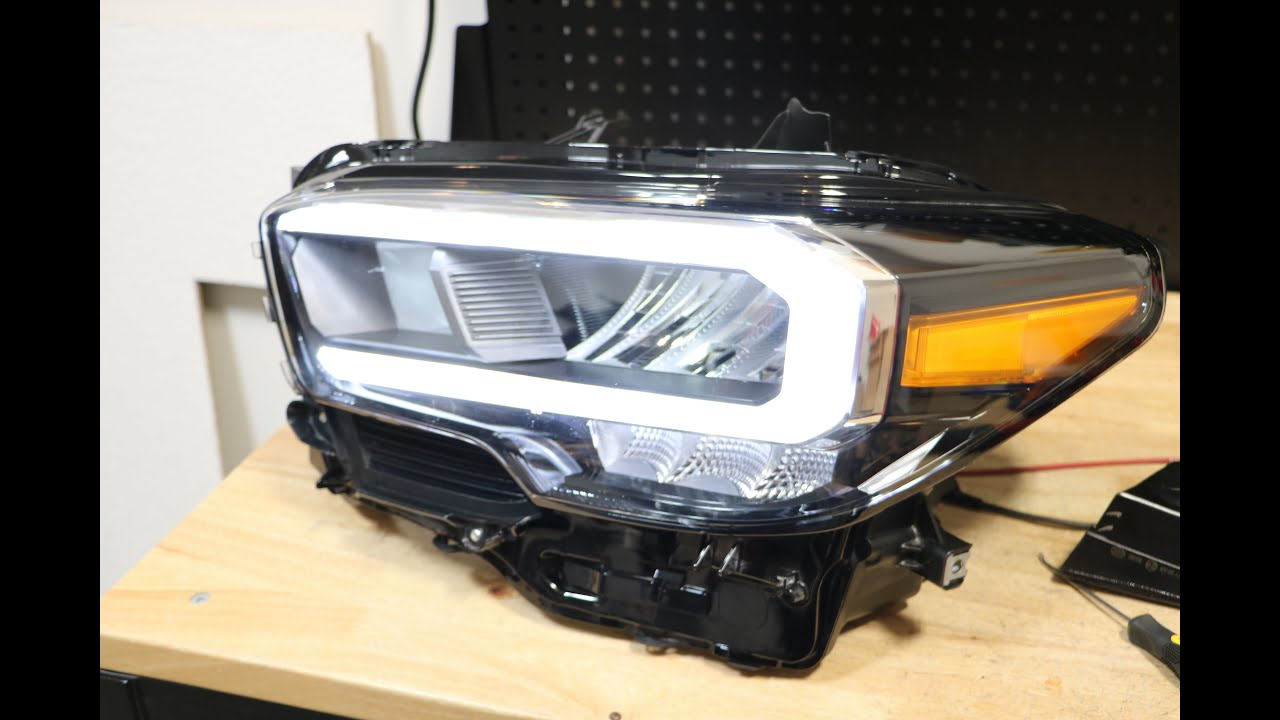 How to test a 2020-2022 Toyota Tacoma OEM LED Headlight