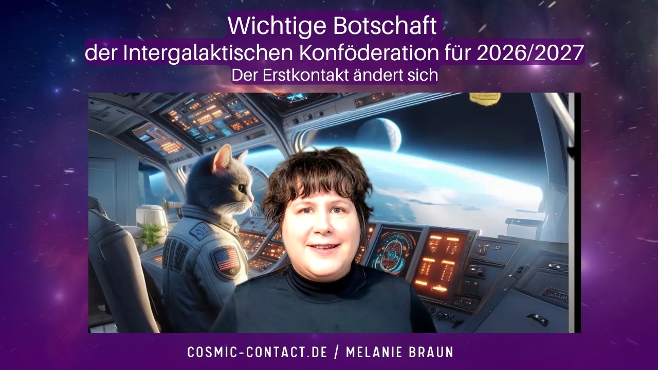 Wichtige Botschaft der Intergalaktischen Konf&ouml;deration (2026/2027) &ndash; Der Erstkontakt &auml;ndert sich