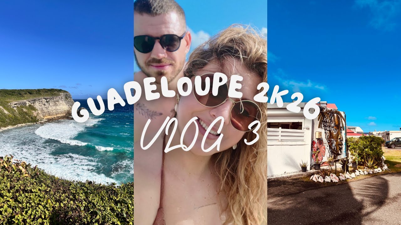 Vlog 3 Guadeloupe 🇬🇵 | Entre mémoire et paysages sauvages : Morne-à-l’Eau, Porte d’Enfer & Le Moule