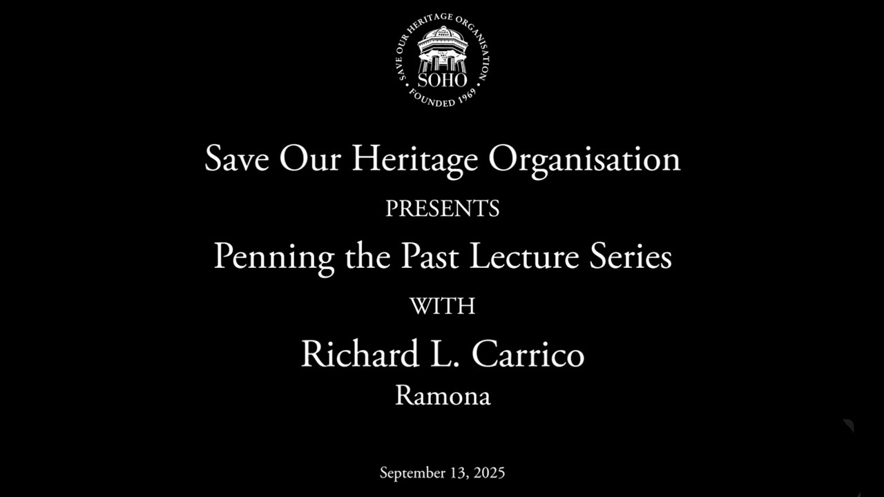 Penning the Past: Ramona with Richard Carrico