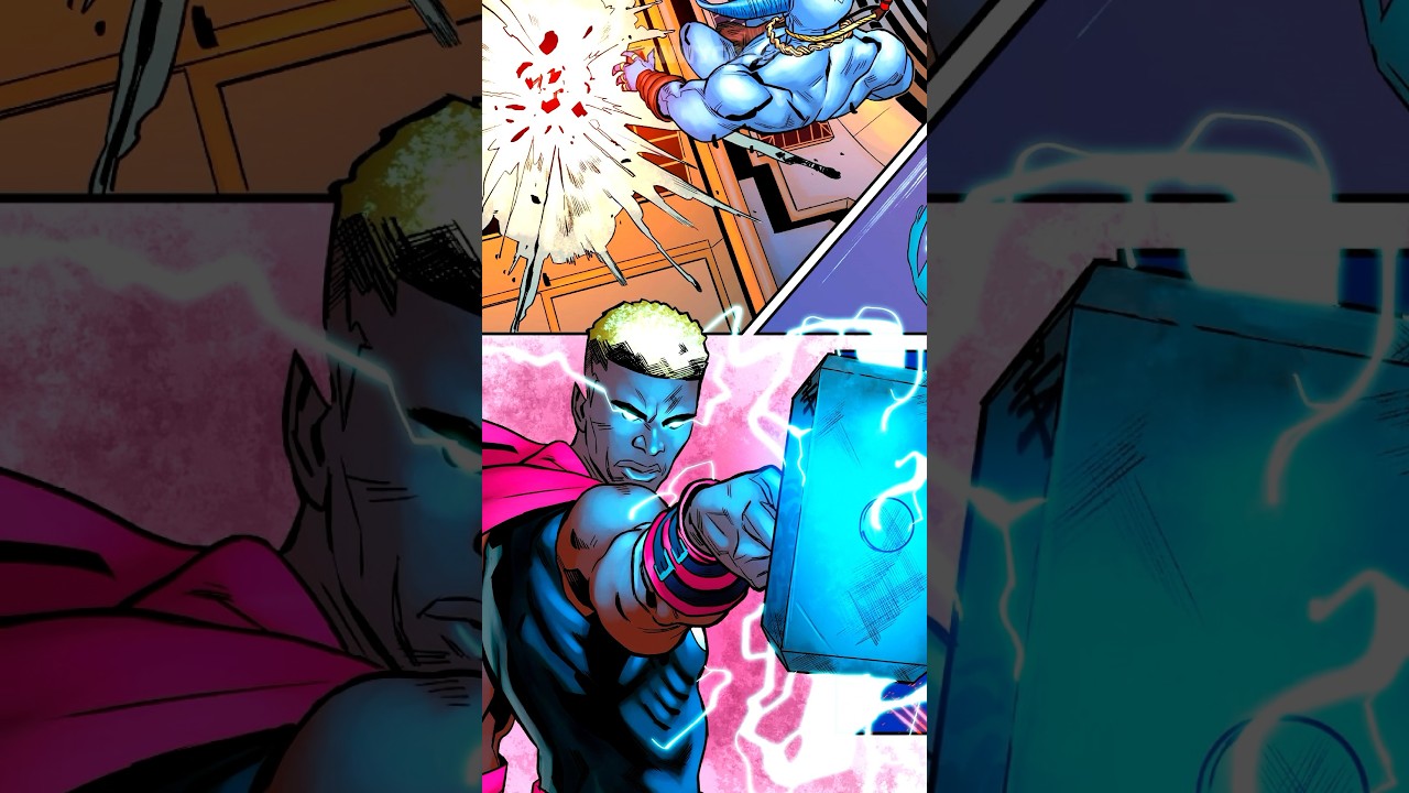 MOST Black Heroes Have Lightning Powers! #dccomics #marvel #comics #thor #milesmorales