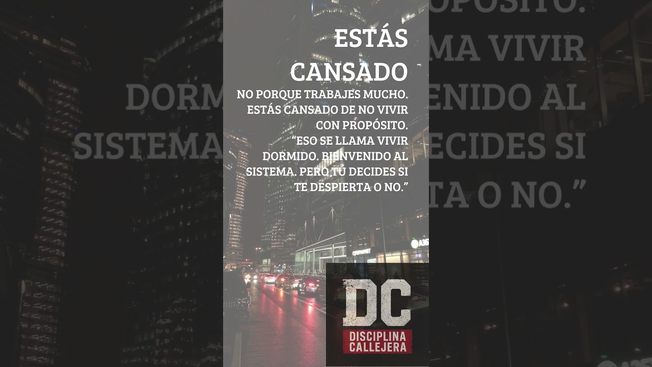 #disciplinacallejera #motivaciondiaria #cambiatumente #autosuperacion