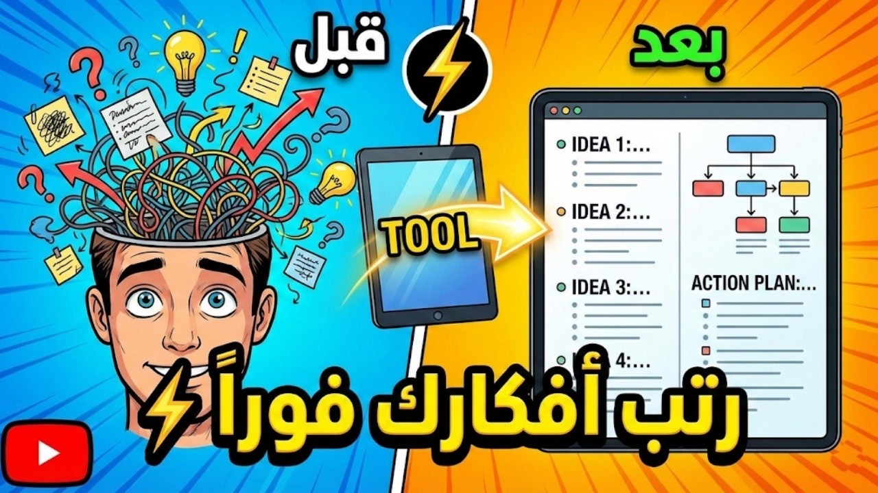 ‎⁨أي فكرة في راسك … هذه الأداة تحولها لنص مرتب في ثواني! 📝⁩