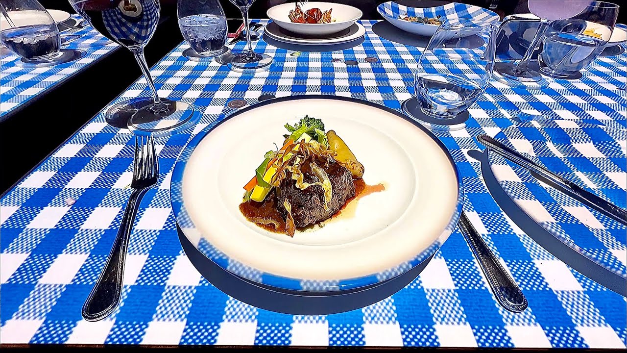 Dinner at LE PETIT CHEF Tuscan Grill @ SAILING CELEBRITY SOLSTICE CRUISE PART 8 D5-6 AT SEA DJ PARTY