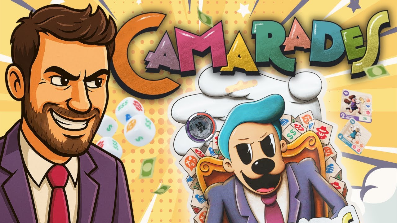 CAMARADES – Corruption express partout où tu vas ! (jeu de société)