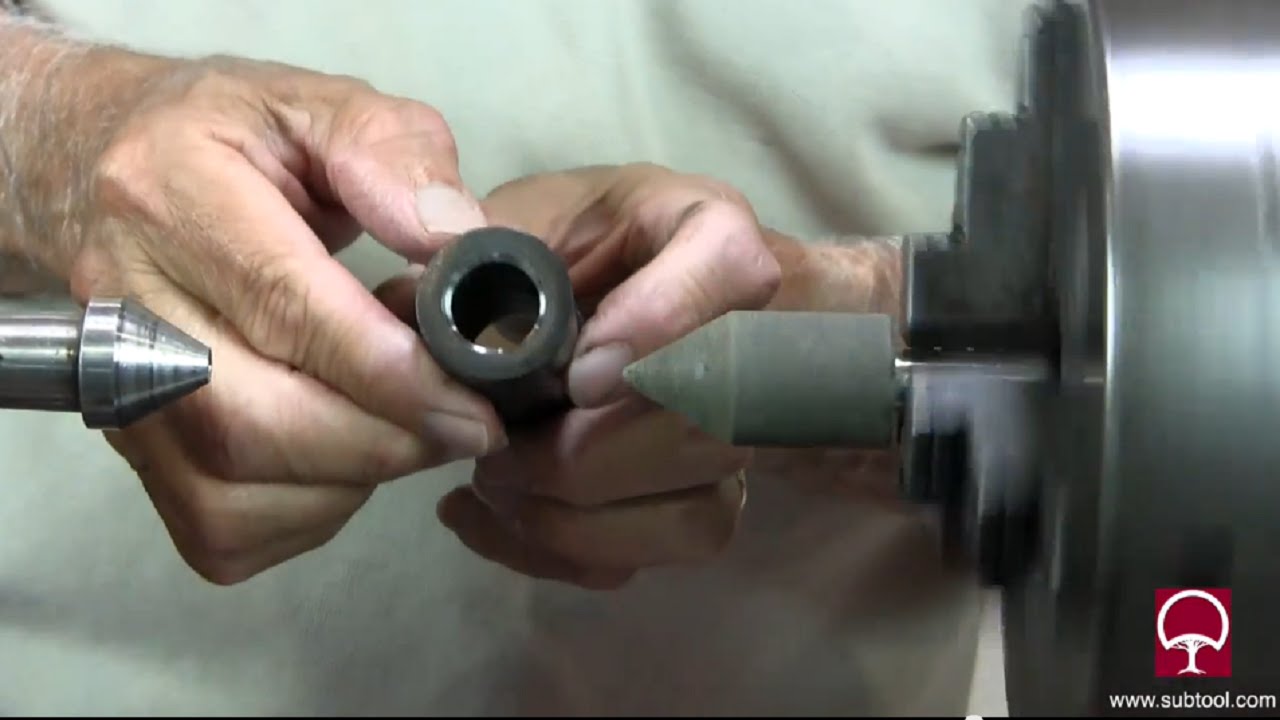 How to lap a Center on a lathe