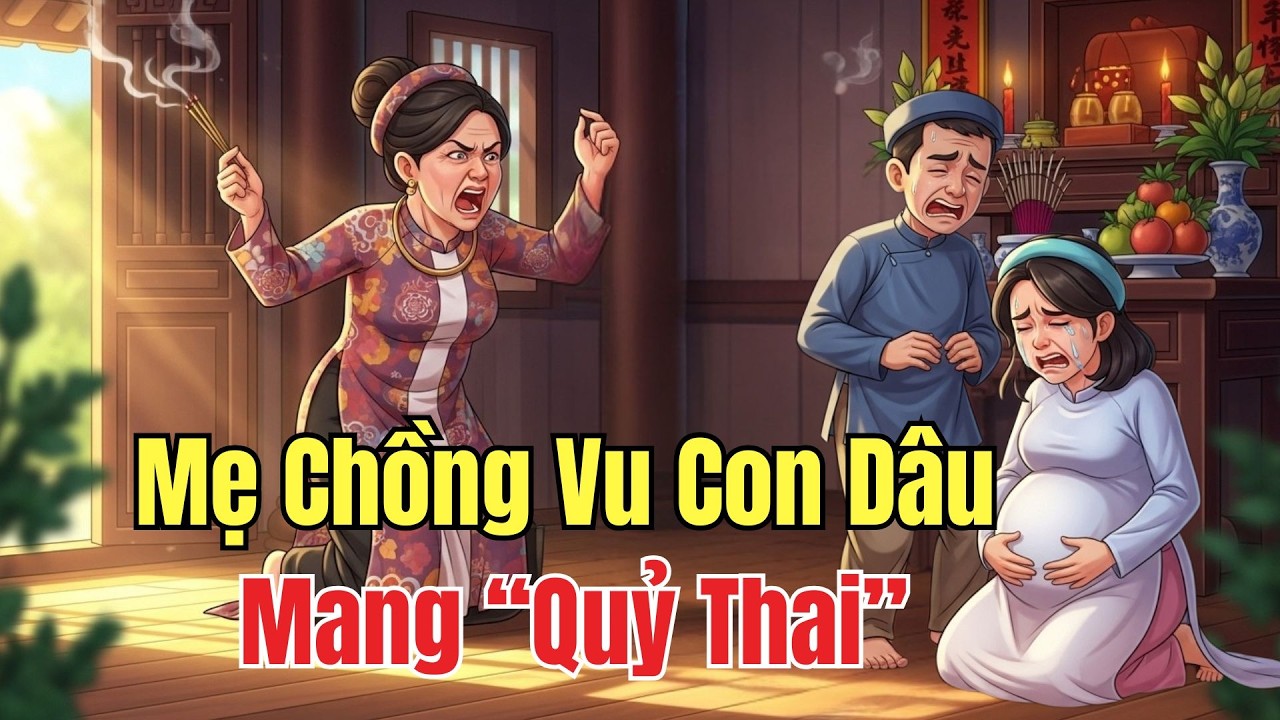 Chuyện Nhân Quả: Mẹ Chồng Vu Con Dâu Mang “Quỷ Thai” – Không Ngờ Quả Báo Giáng Xuống Chính Con Trai