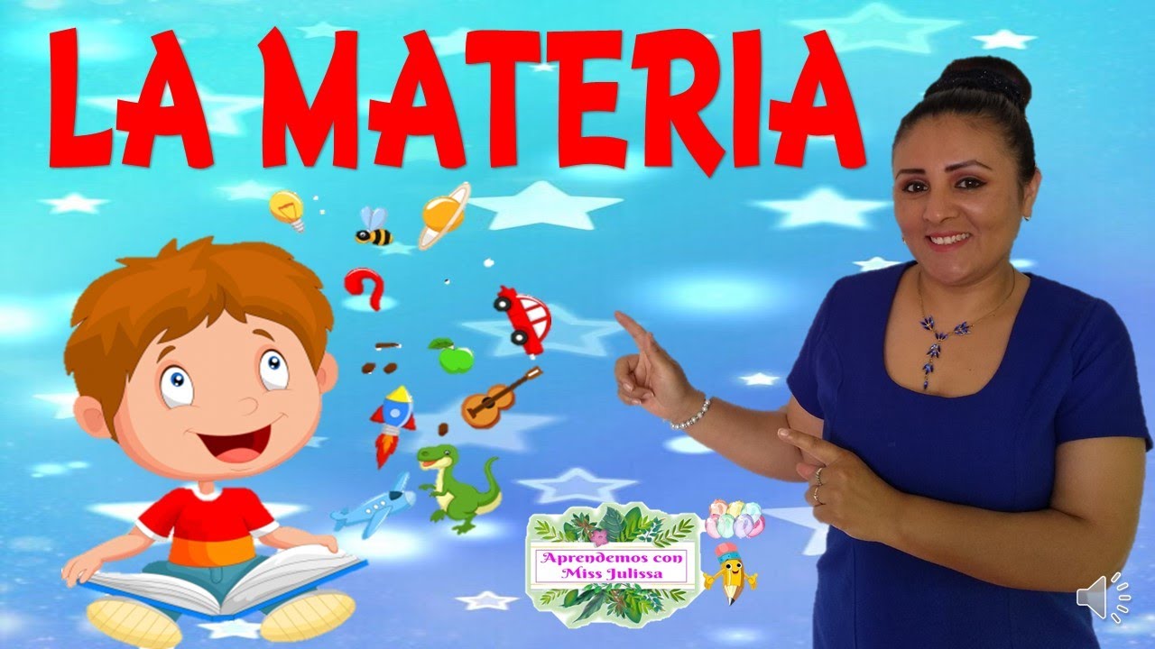 La materia para niños
