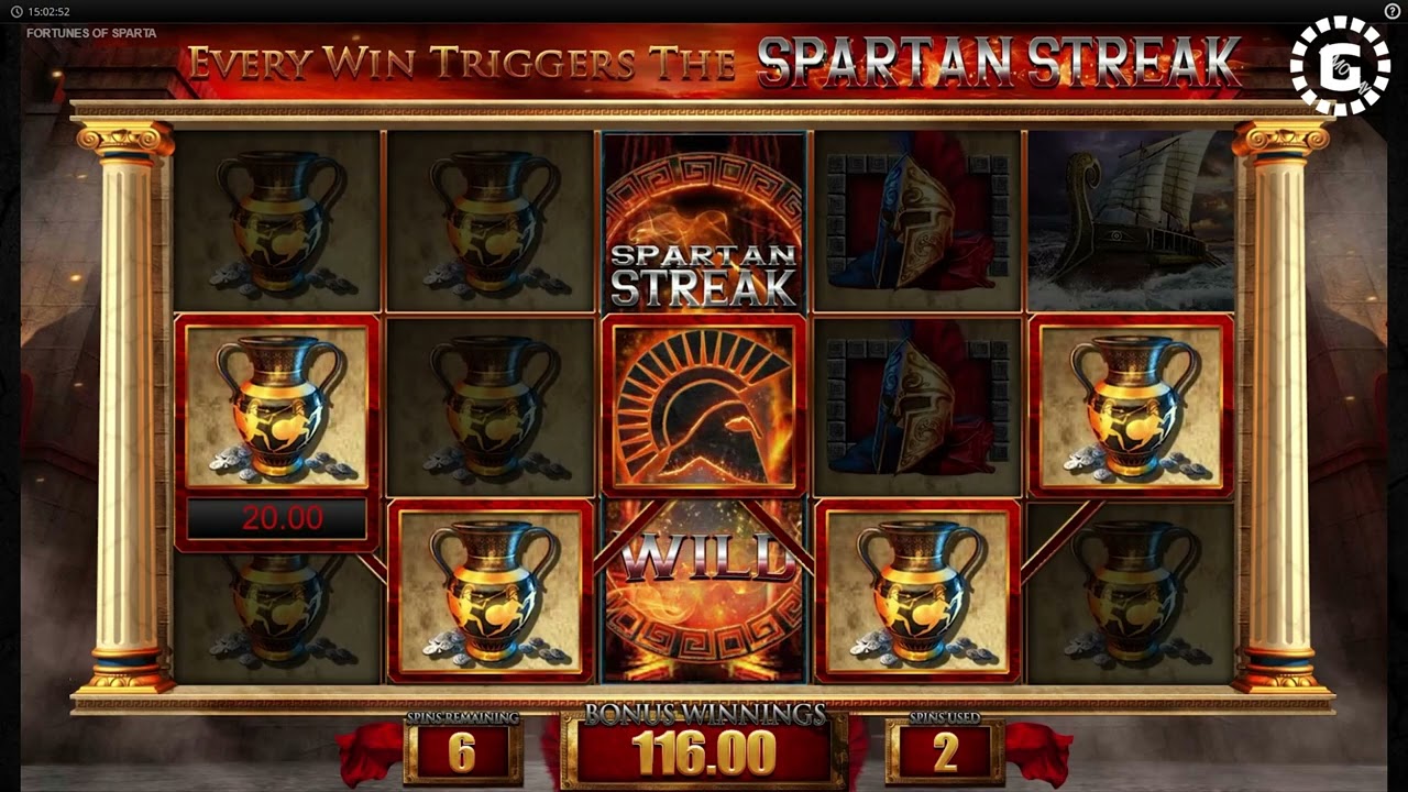 Fortunes of Sparta by Blueprint Gaming Slot Features | GamblerID
