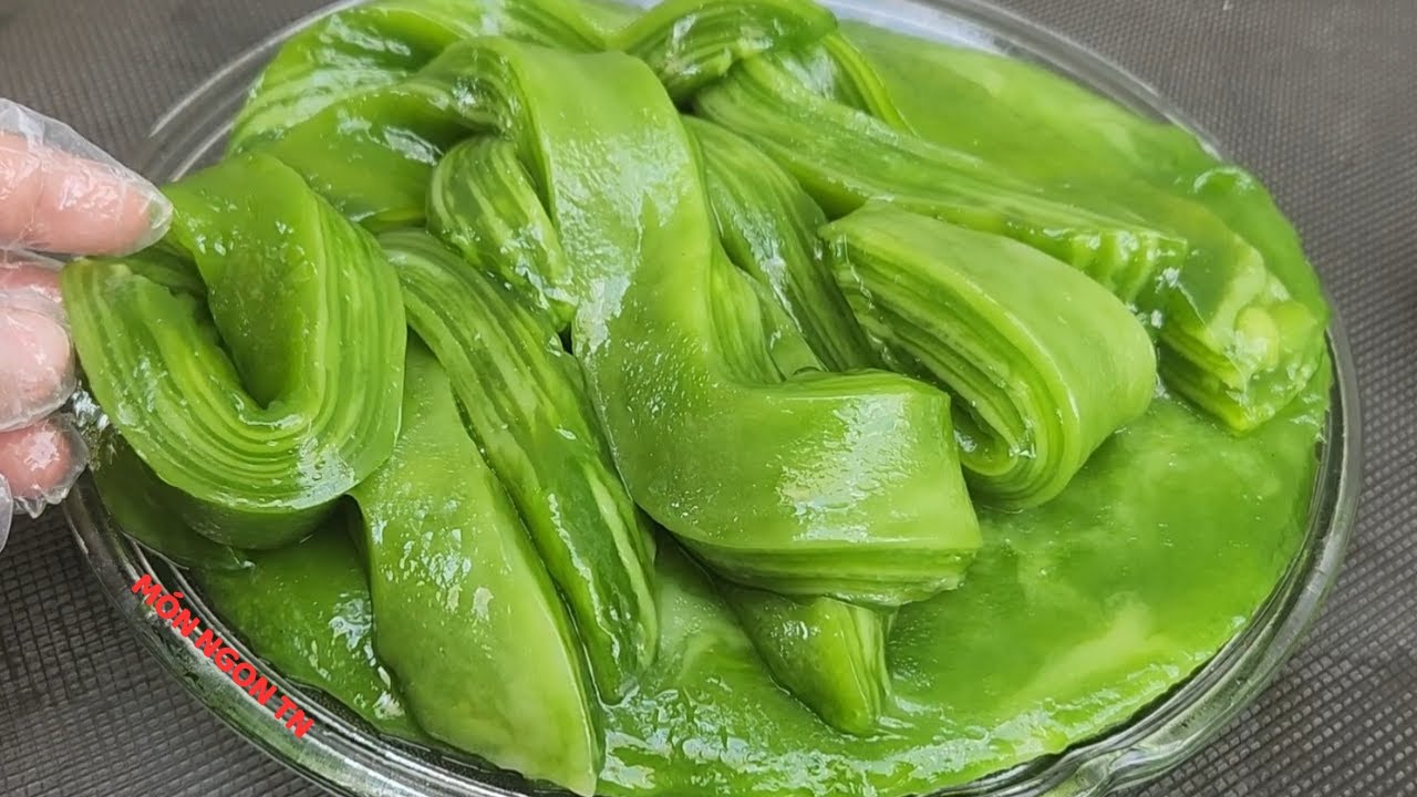 dai giòn sần sựt với 3 Cách để Làm Bánh Đúc Gân không hàn the không nước vôi trong
