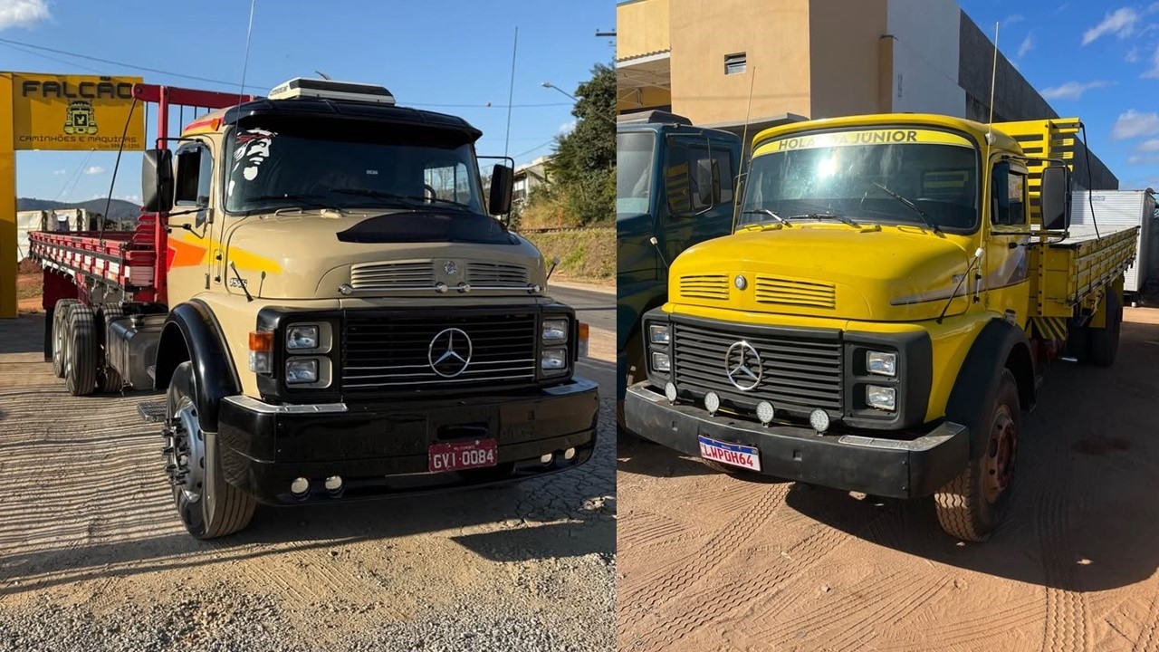 CAMINHÕES MERCEDES À VENDA A PARTIR DE 54 MIL