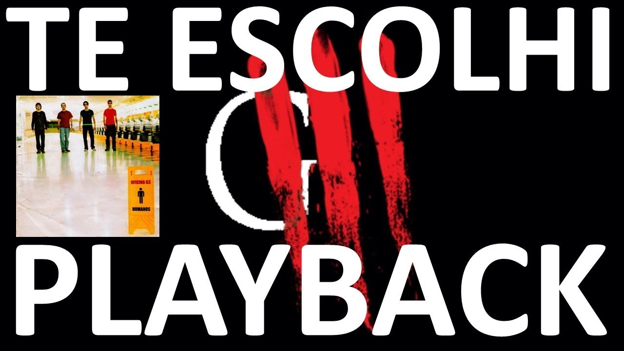 OFICINA G3 - TE ESCOLHI - Backing Track Solo