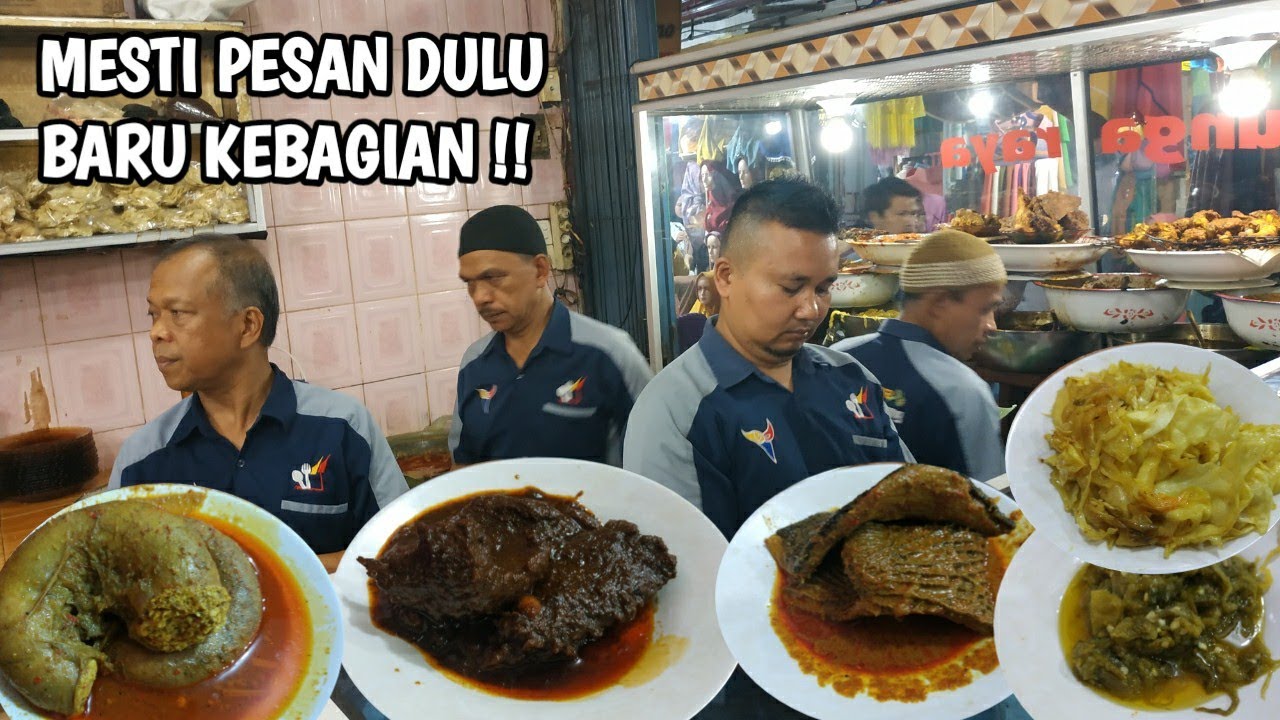 BERBURU RENDANG PALING NIKMAT DI DALAM PASAR TRADISIONAL