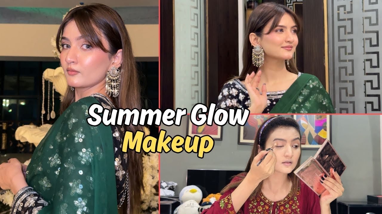 Soft glam look ✨ | Summer glow makeup tutorial 💄 | Hira Faisal | Sistrology.