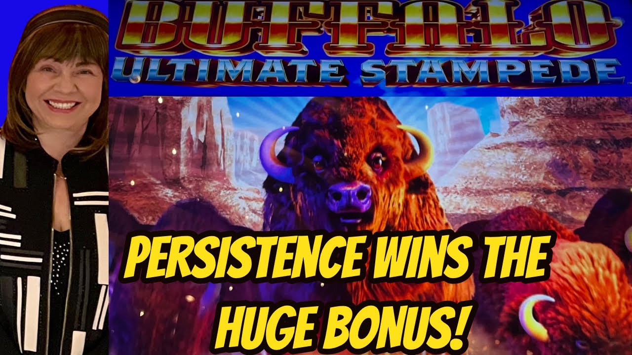 HUGE WIN BONUS! LOVING BUFFALO ULTIMATE STAMPEDE