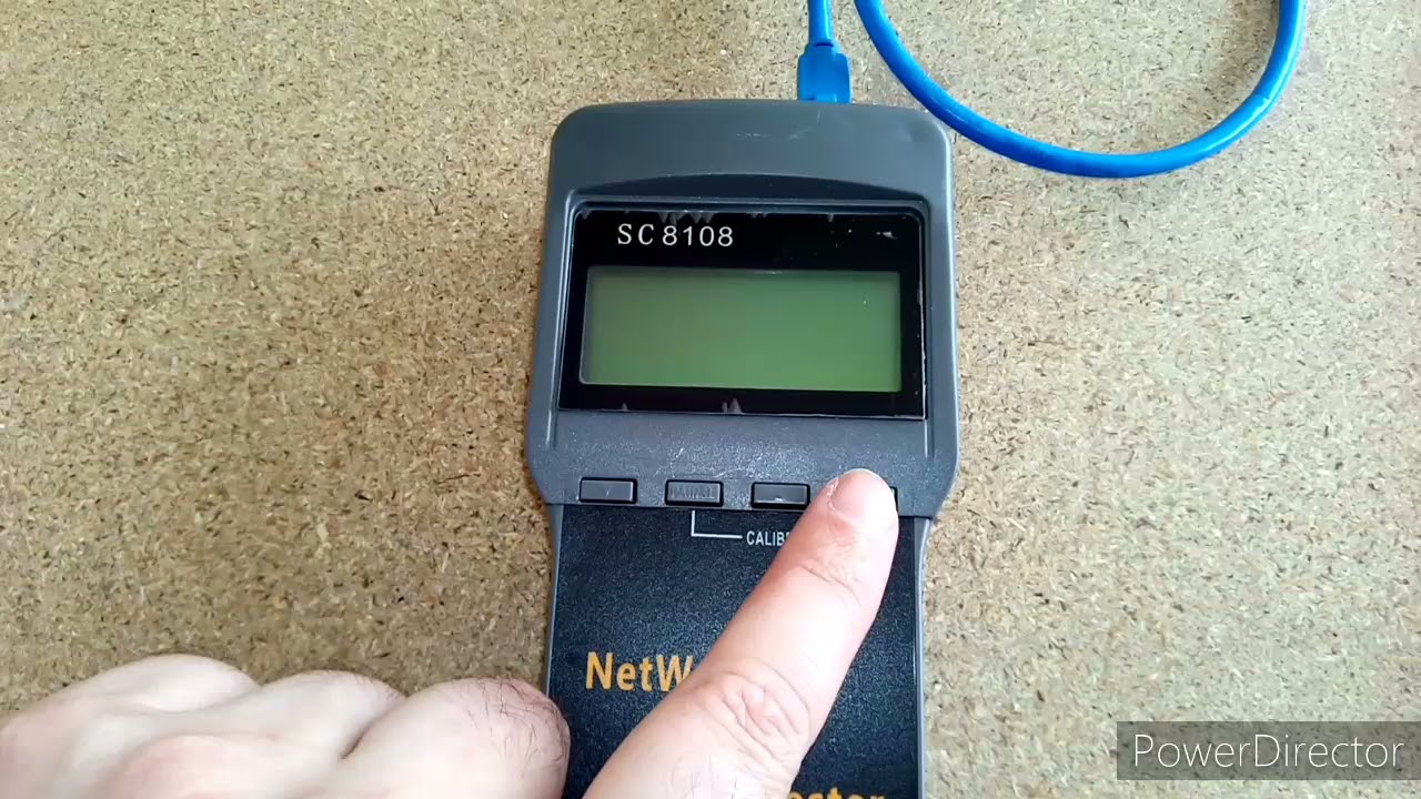 NetWork CableTester SC8108 (testeur de câbles réseaux).