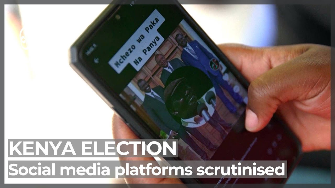Kenya election: Social media platforms scrutinised by watchdog