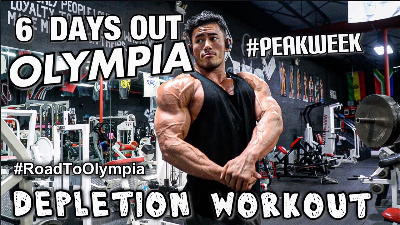 6 DAYS OUT OLYMPIA SHOWDOWN | DEPLETION WORKOUT | EXCITING ANNOUNCEMENT