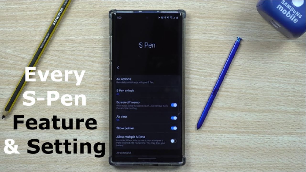 Every S-Pen Feature and Setting - Galaxy Note 10 Series