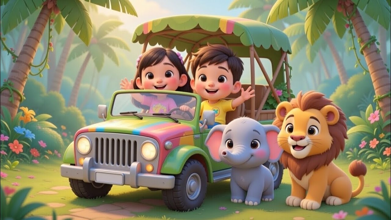Jungle safari rhymes for kids !