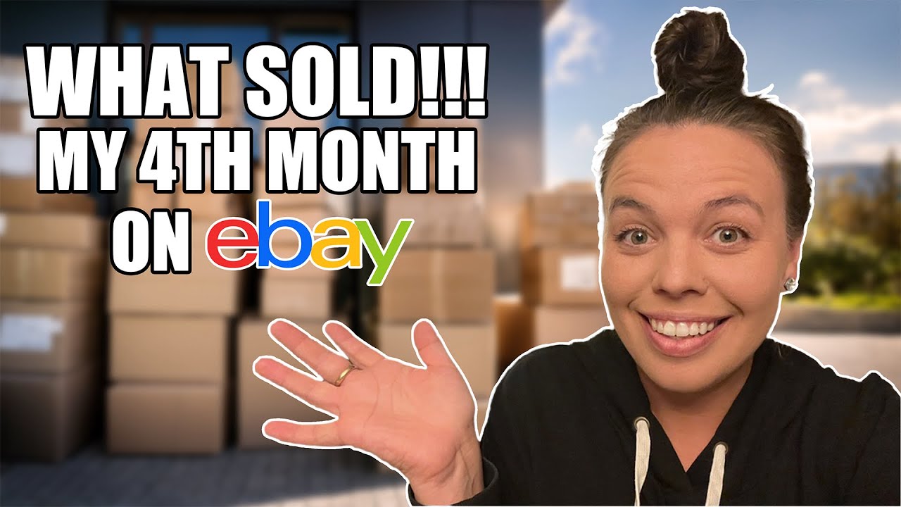 ЧТО ПРОДАНО!!! Мой 4-й месяц на eBay в качестве нового реселлера