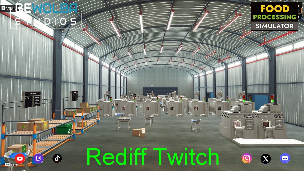 Food Processing Simulator | Rediff Twitch