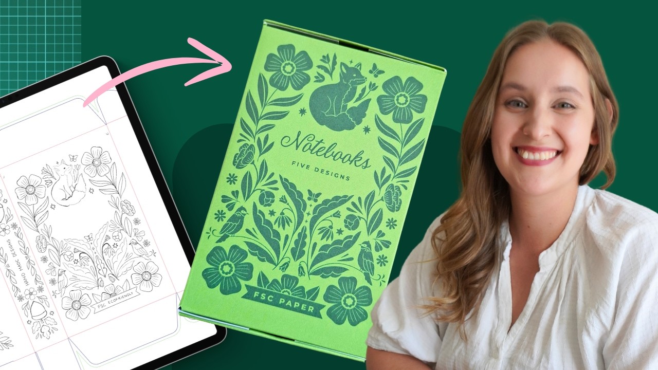 How to Design Packaging in Adobe Illustrator - from Sketch to Dielines