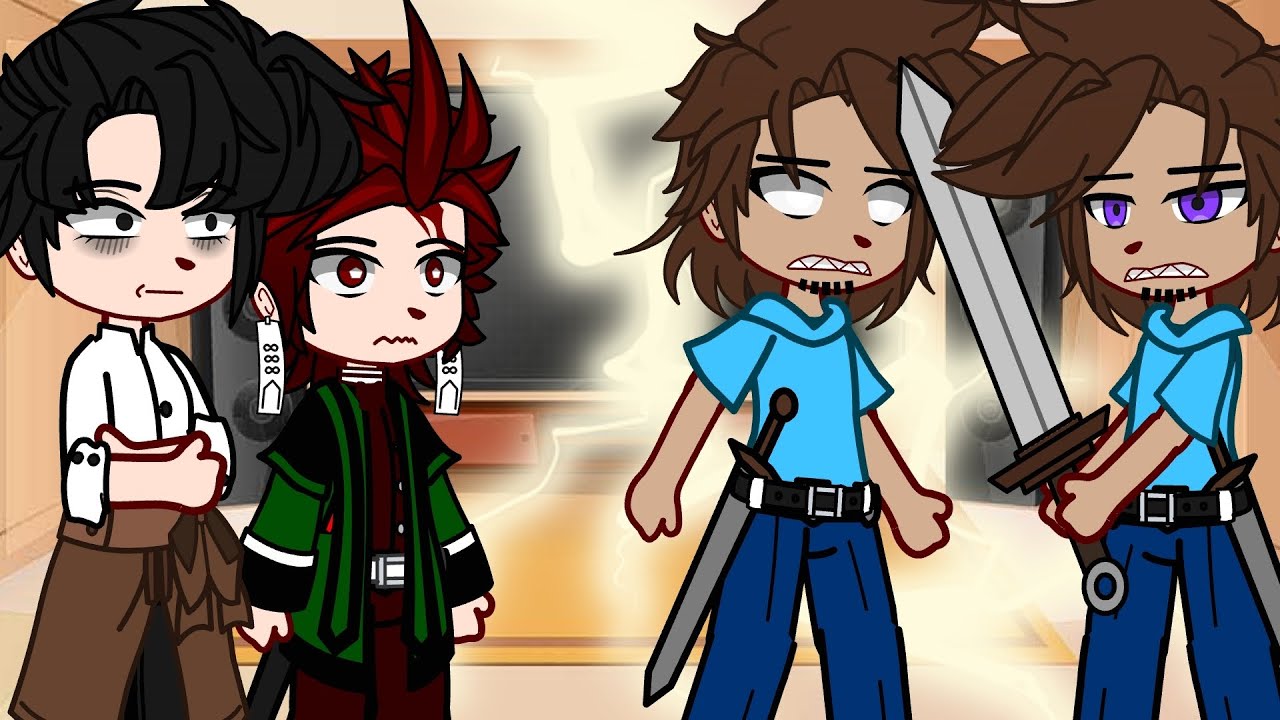 Fandoms react to Each other | Minecraft | Herobrine | part 4 | ru/en | gacha