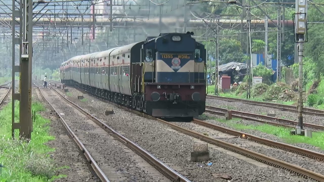 Heavy Rains Wash Out Effect [18 in 1] Mega Compilation of Late Running Trains : Indian Railways